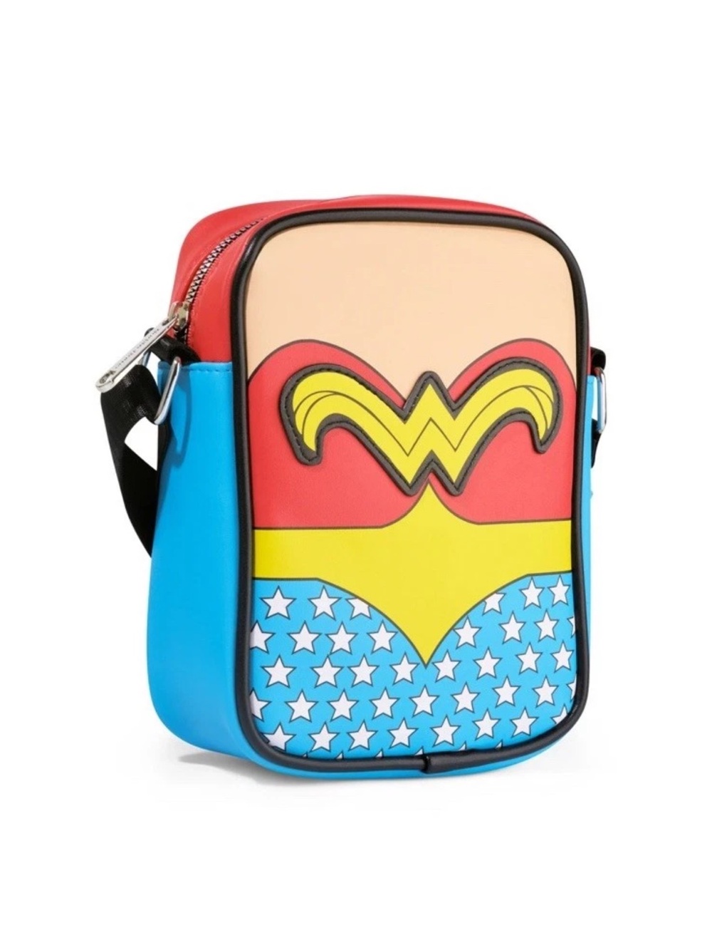 DC Comics Wonder Woman Crossbody Bag Buckle Down Mini Purse NWT - Picture 4 of 11